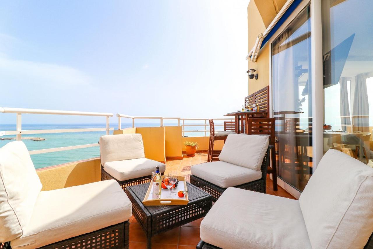 Penthouse With Panoramic Views - Puerto Marina Apartman Benalmádena Kültér fotó